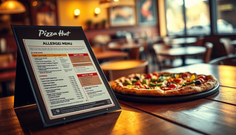 Pizza Hut Allergen Menu