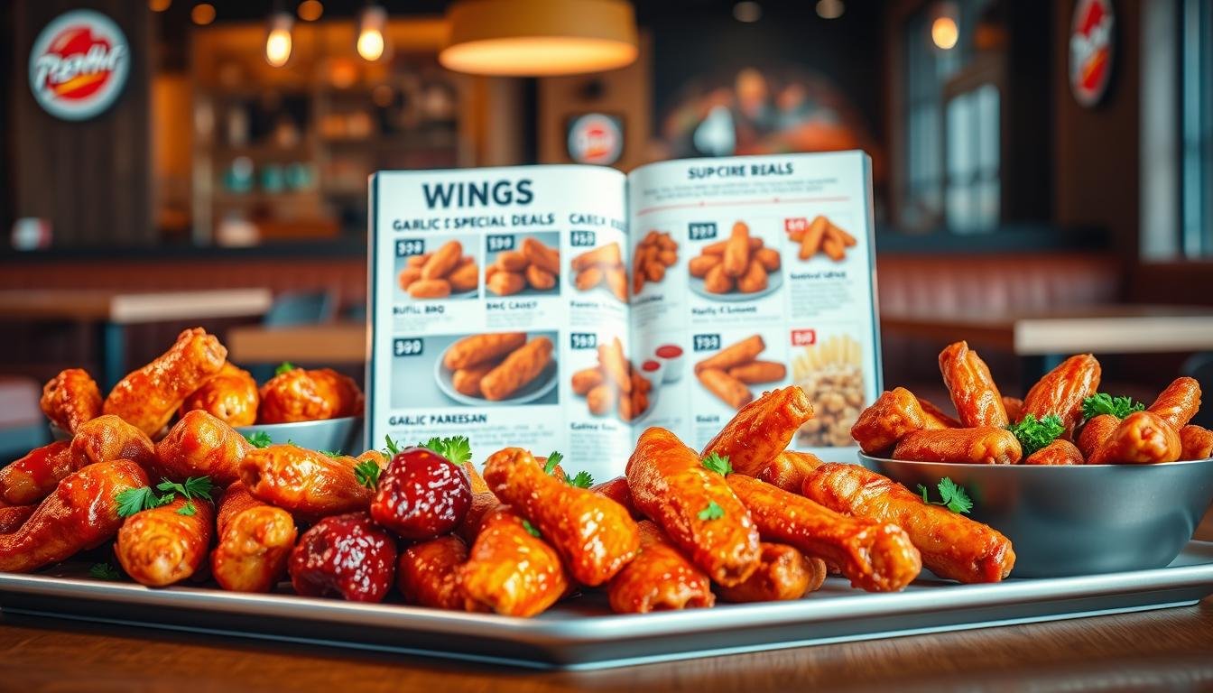 Pizza Hut Wings Menu