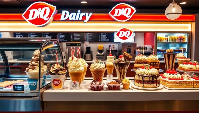 dairy queen dessert menu