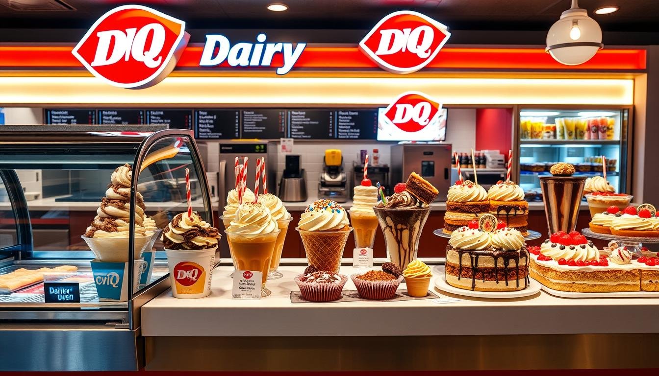 dairy queen dessert menu