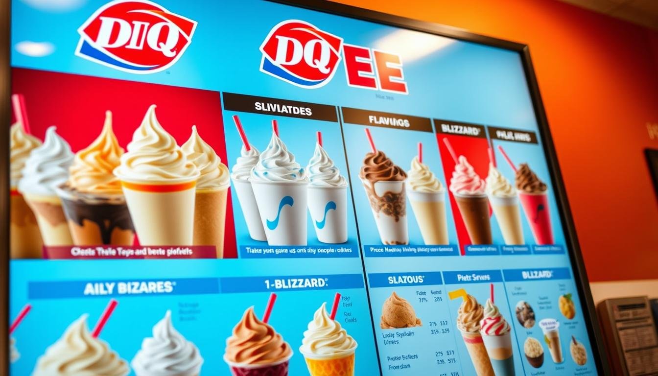 dairy queen free blizzards menu