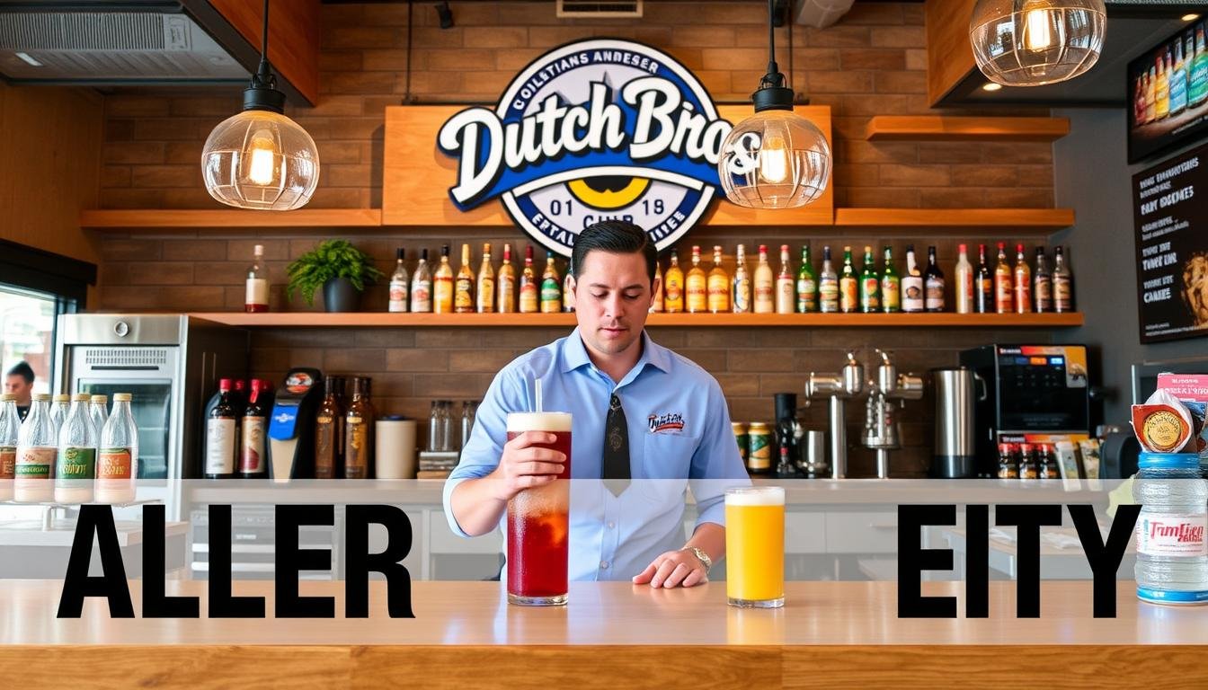 dutch bros allergen menu