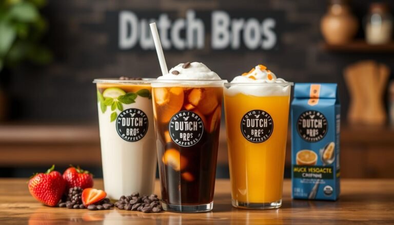 dutch bros nutrition menu