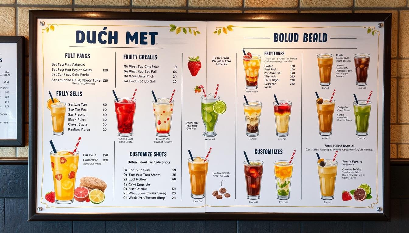dutch bros rebel menu