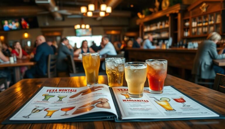 texas roadhouse drink menu